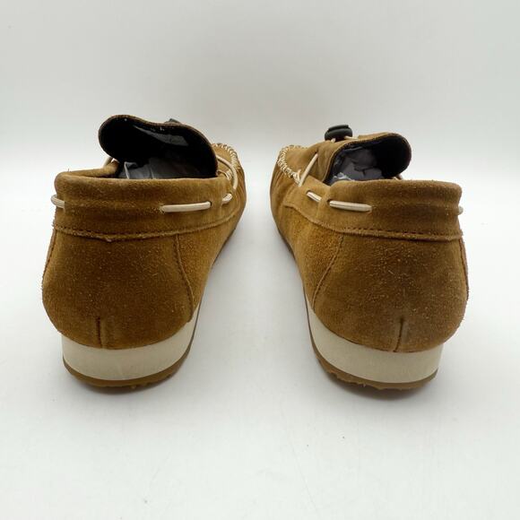 SAS Womens Running Late-X Loafers US 10.5 M EU 42 Tan Leather Slip On NIB - Picture 9 of 12